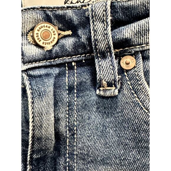 KanCan – Hi-Rise Slim Tapered Jeans – Light Wash Denim – Size 3/25 - Picture 5 of 6